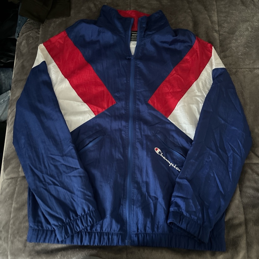 Champion,windbreaker,used once